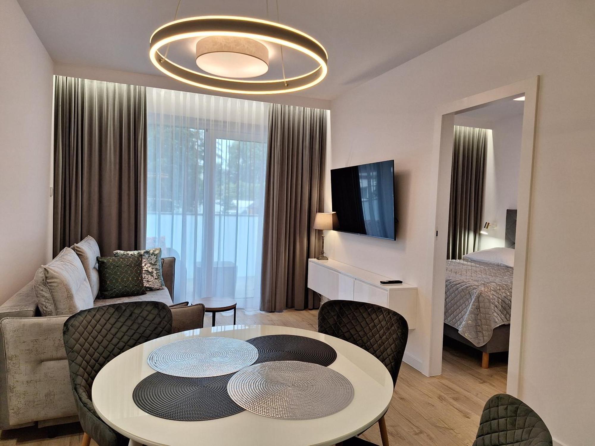 Modern White Kollataja 7A Apartment Колобжег Екстериор снимка
