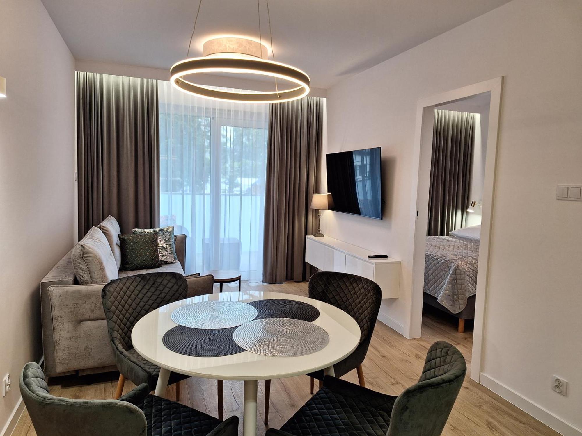 Modern White Kollataja 7A Apartment Колобжег Екстериор снимка