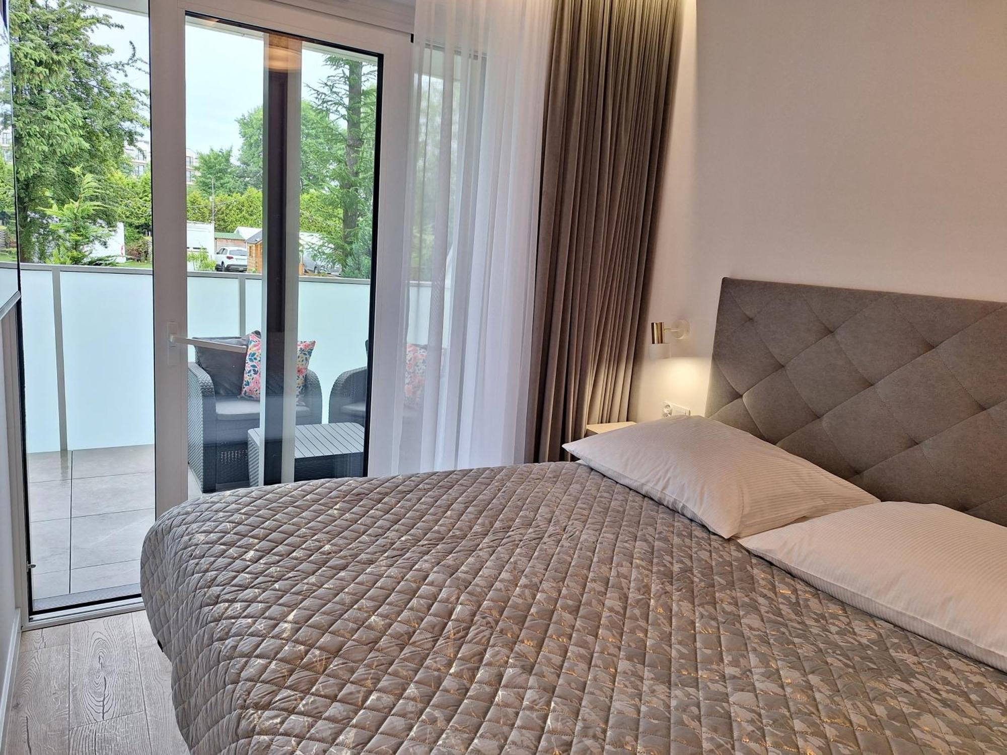 Modern White Kollataja 7A Apartment Колобжег Екстериор снимка